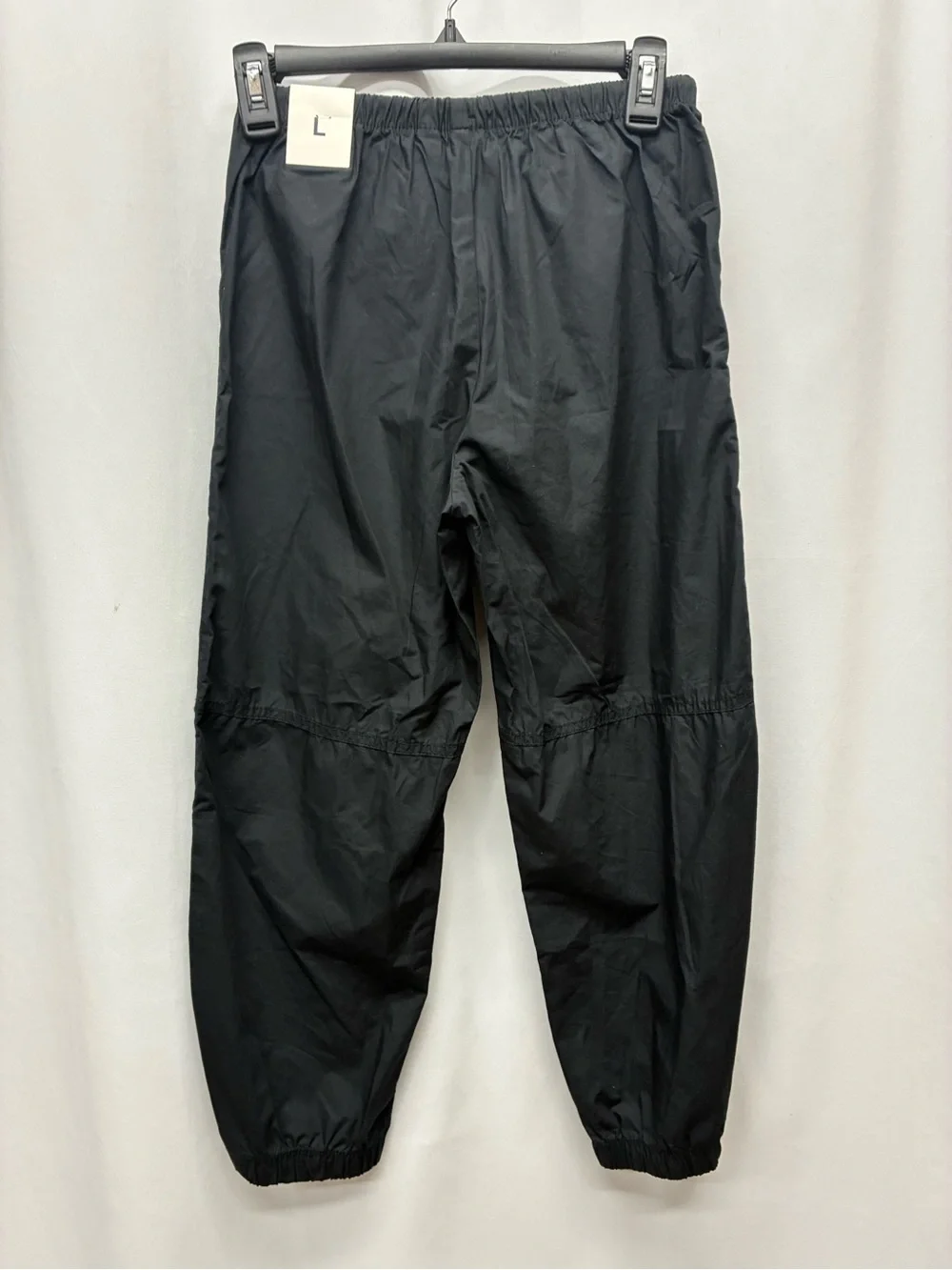 Gap Kids parachute pants size large 10 black utility girls pull on new with tags